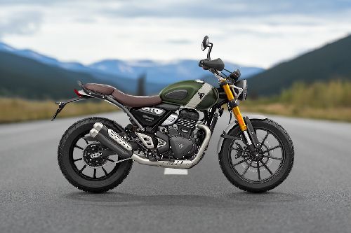 Triumph Scrambler 400 X Right Side Viewfull Image