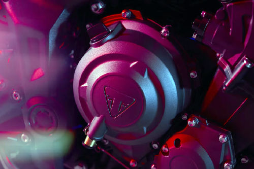 Triumph Trident 800 Engine View