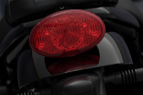 Triumph Street Scrambler Tail Light View