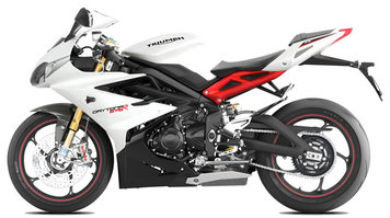 Triumph Daytona 675 Left Side View Full Image