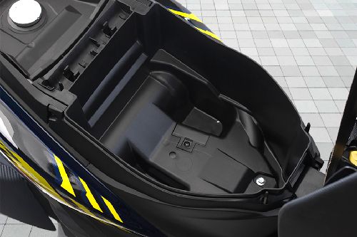 Yamaha Ego Avantiz Seat Storage Side View