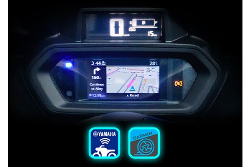 Yamaha XMax 250 Navigation