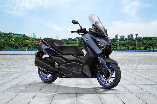 Yamaha XMax 250 Slant Rear View Full Image