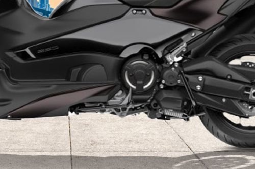 Yamaha TMax Foot Rest View