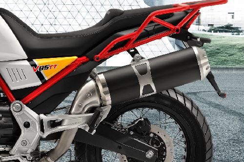 Moto Guzzi V85 TT Exhaust View