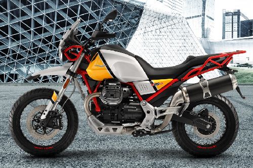 Moto Guzzi V85 TT Left Side View Full Image