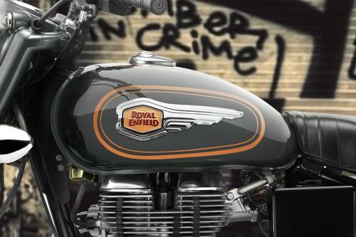 Royal Enfield Bullet 500 Fuel Tank View