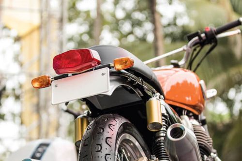 Royal Enfield Interceptor 650 Tail Light View
