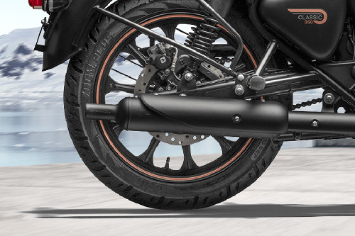 Royal Enfield Classic 350 Exhaust View