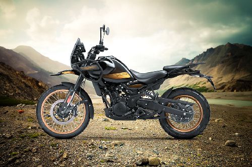 Royal Enfield Himalayan 450 Left Side View Full Image