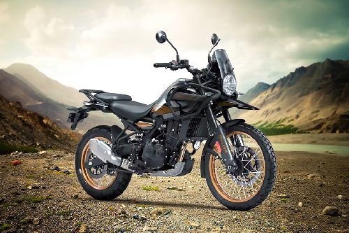 Royal Enfield Himalayan 450 Slant Rear View Full Image