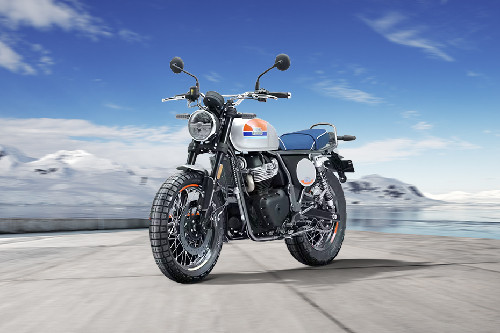 Royal Enfield Bear 650 Slant Front View Full Image