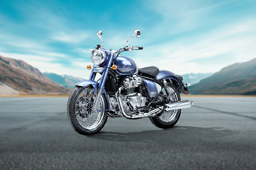 Royal Enfield Classic 650 Slant Front View Full Image