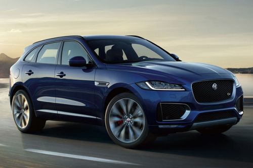 Jaguar F-Pace Front Cross Side View