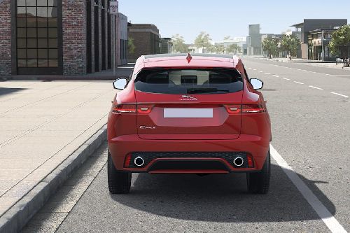 Full Rear View of Jaguar E-Pace