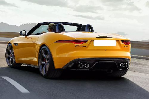 Rear Medium View of Jaguar F-Type