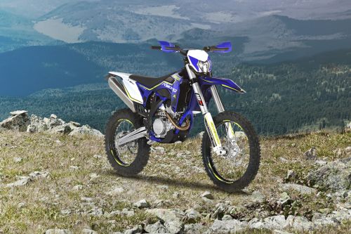 Sherco 250 SEF-R Slant Rear View Full Image