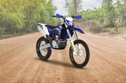 Sherco 450 SEF-R Slant Rear View Full Image