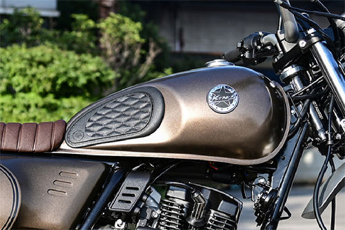 KTNS TT Classic 150 Fuel Tank View