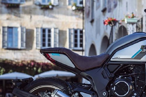 CFMoto 700CL-X Heritage Rider Seat View