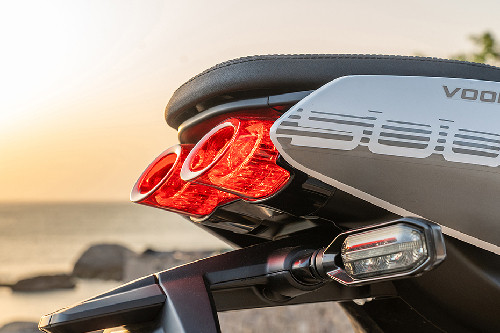 CFMoto 500 SR-Voom Tail Light View