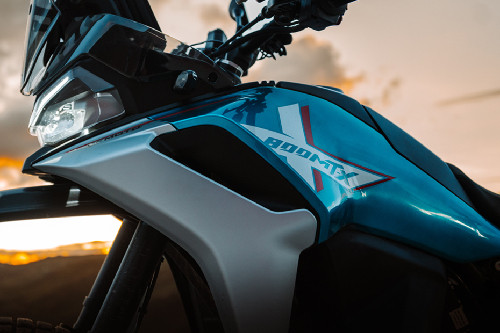 CFMoto 800MT-X Fuel Tank View