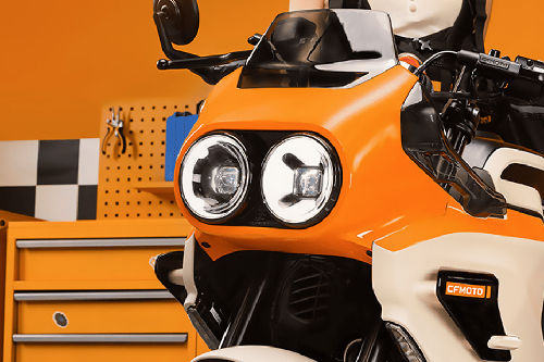 CFMoto XO Papio Racer Head Light View