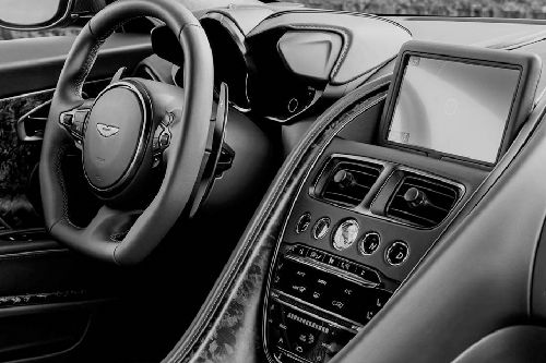 Dashboard View of DBS Superleggera