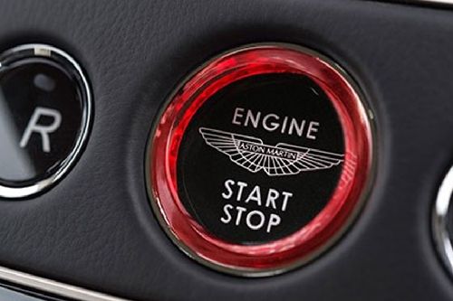Aston Martin DBS Superleggera Engine Start Stop Button