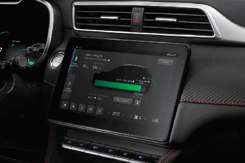 Front AC Controls of MG ZS EV