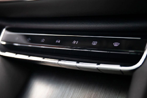 Front AC Controls of MG HS