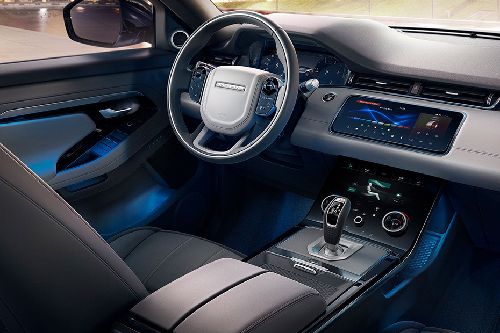 Dashboard View of Range Rover Evoque