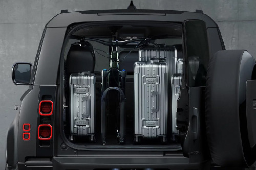 Storage Closer View of Land Rover Defender 130