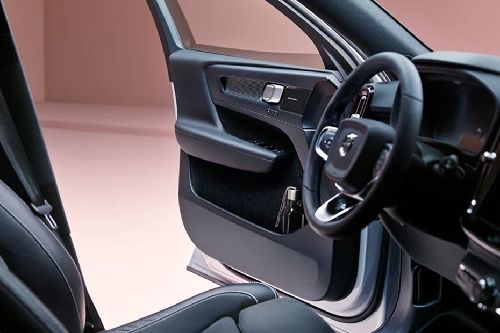 Volvo XC40 Recharge Inside Of Drivers Side Open Door