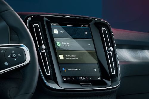 C40 Recharge touch screen