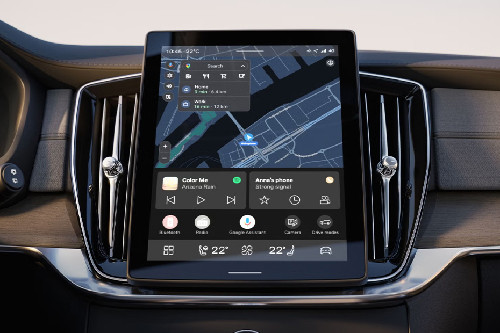 XC90 touch screen