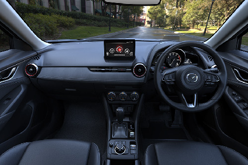 Dashboard View of CX-3