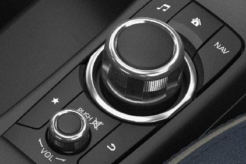 Center Controls of Mazda 2 Sedan