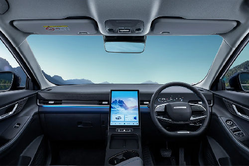 Dashboard View of J5 EV