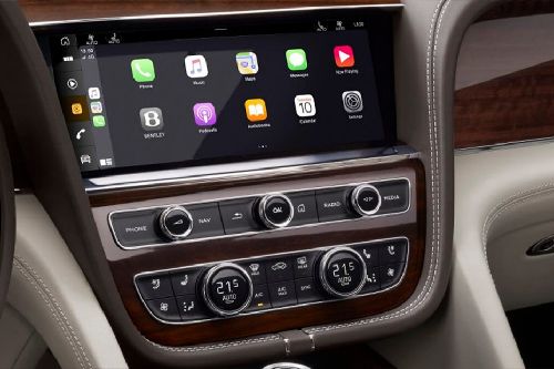 Bentayga touch screen