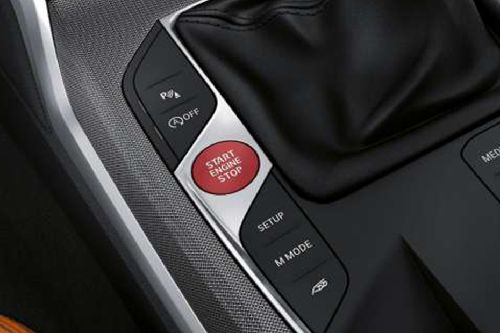 BMW M3 Competition Engine Start Stop Button