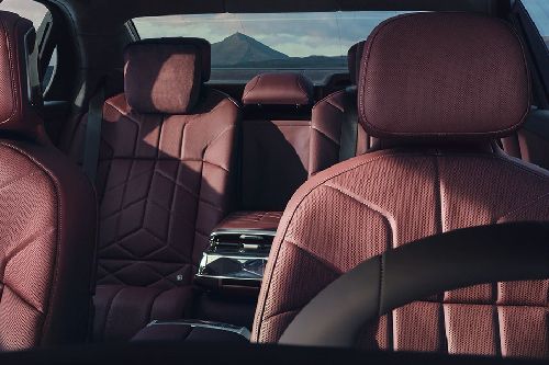 BMW 7 Series Sedan Front And Rear Seats Together