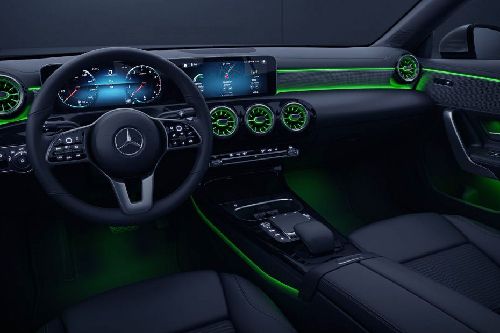 Dashboard View of CLA-Class Coupe
