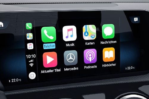 CLA-Class Coupe touch screen