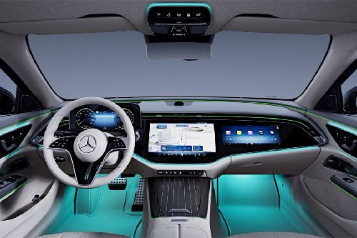 Dashboard View of E-Class Saloon
