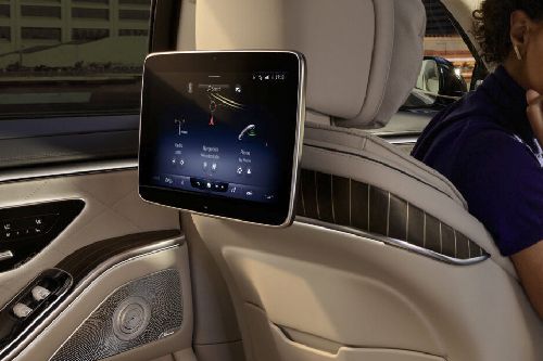 Rear Seat Entertainment of Mercedes Benz S-Class Saloon