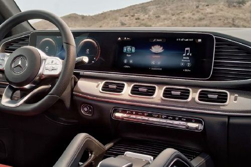 Front AC Controls of Mercedes Benz GLE-Class Coupe