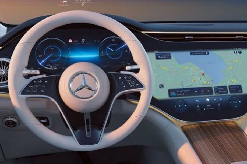 Mercedes Benz EQS SUV Steering Wheel