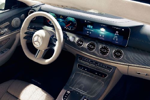 Dashboard View of E-Class Coupe
