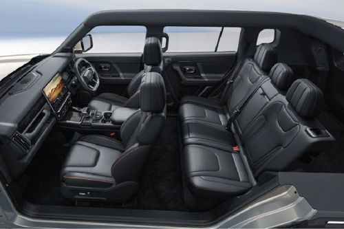 Jetour T1 Front And Rear Seats Together
